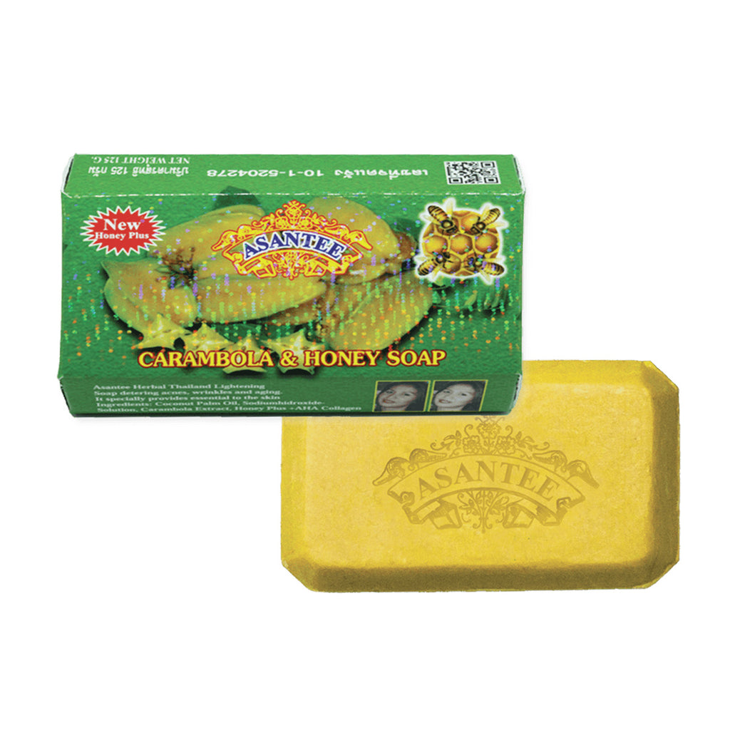 Asantee Carabola (Star Fruit) & Honey Herbal Soap - BGC USA Soap Asantee