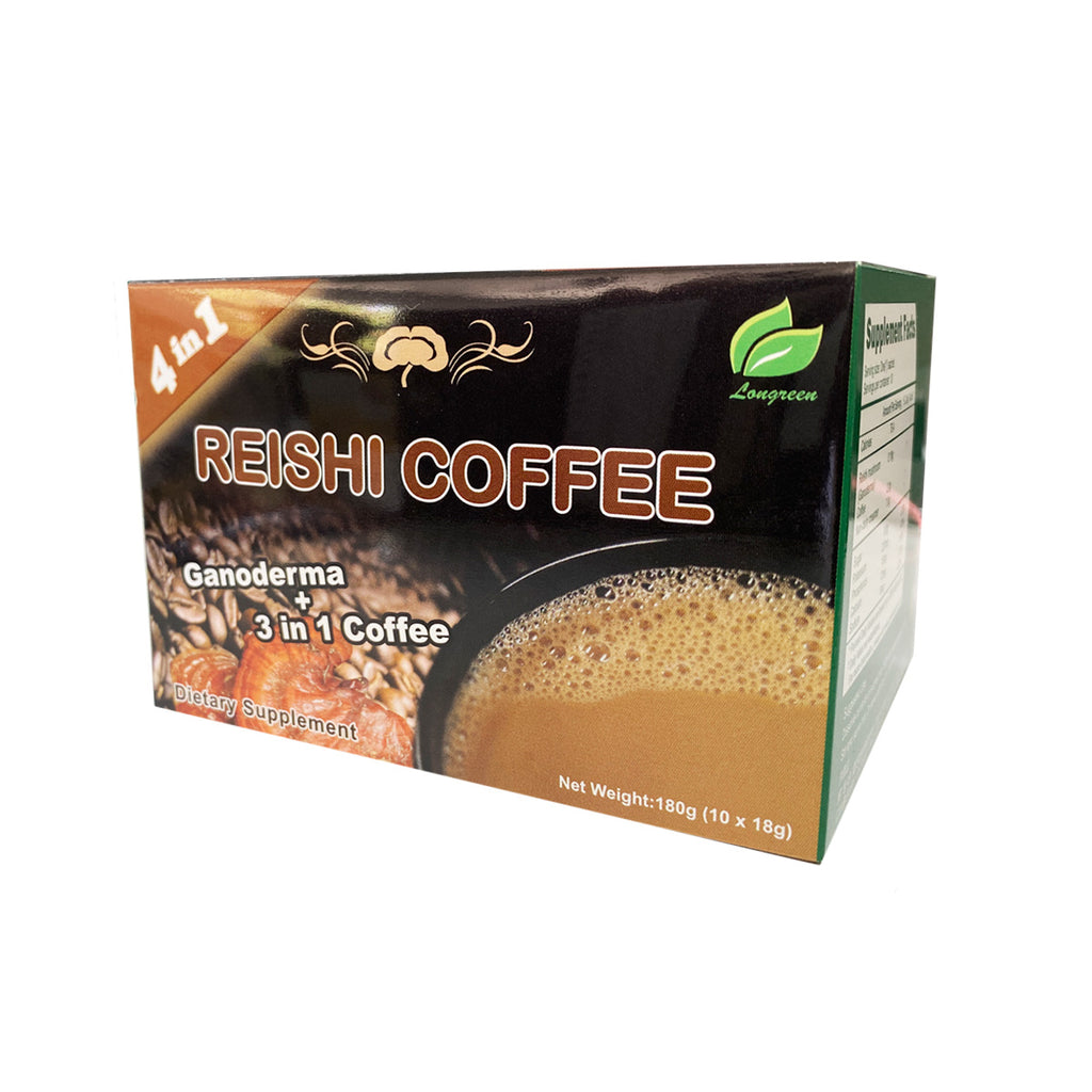 Reishi Instant Coffee 4 in 1 - BGC USA Diet Coffee Longreeen
